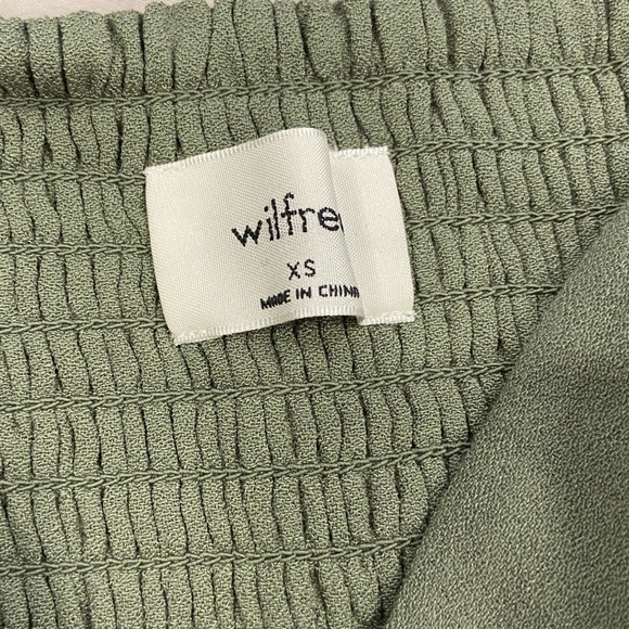 Wilfred - Novella Shortsleeve Blouse - Bitter Sage - Size XS - Picture 6 of 6